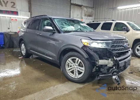 2022 Ford Explorer Xlt из США, поврежденный, VIN 1FMSK7DH9NGA65354